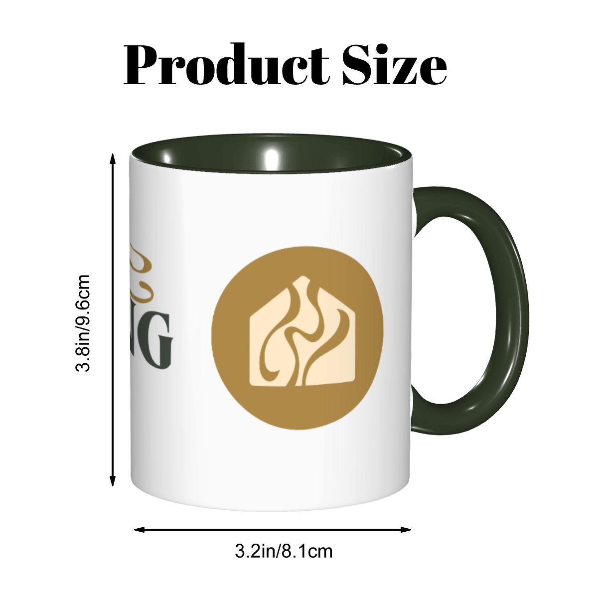 Standard Colorful Coffee Mug (11oz) (Made in USA) The Design amp; Remodeling Show  Sage amp; Brass  2ftx2ft Brand Mark (1)