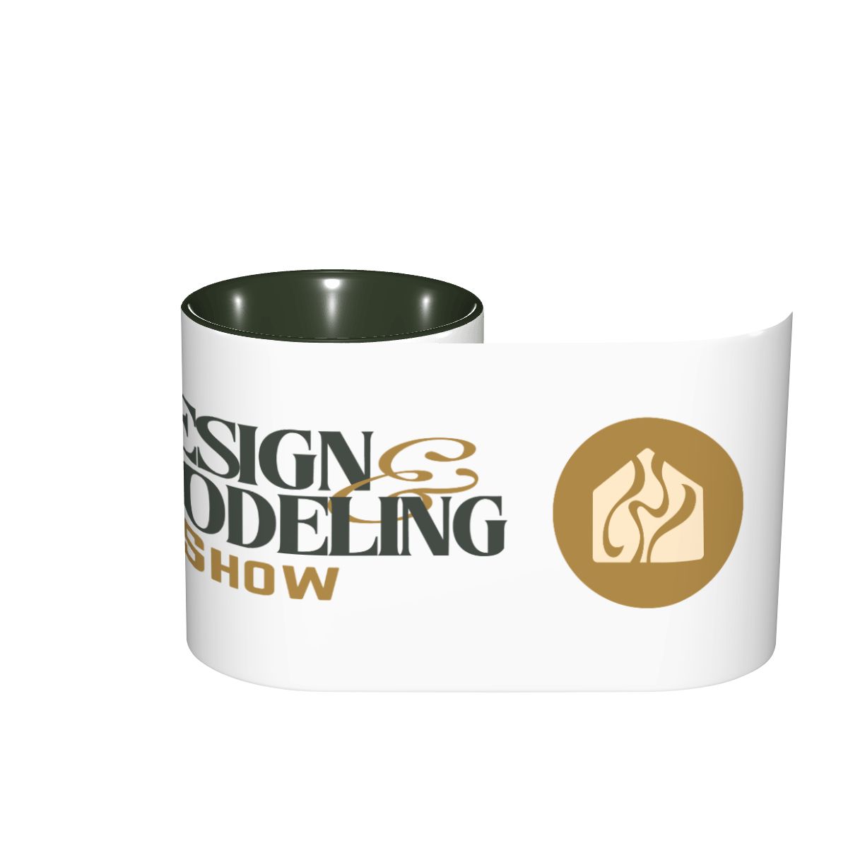 Standard Colorful Coffee Mug (11oz) (Made in USA) The Design amp; Remodeling Show  Sage amp; Brass  2ftx2ft Brand Mark (1)