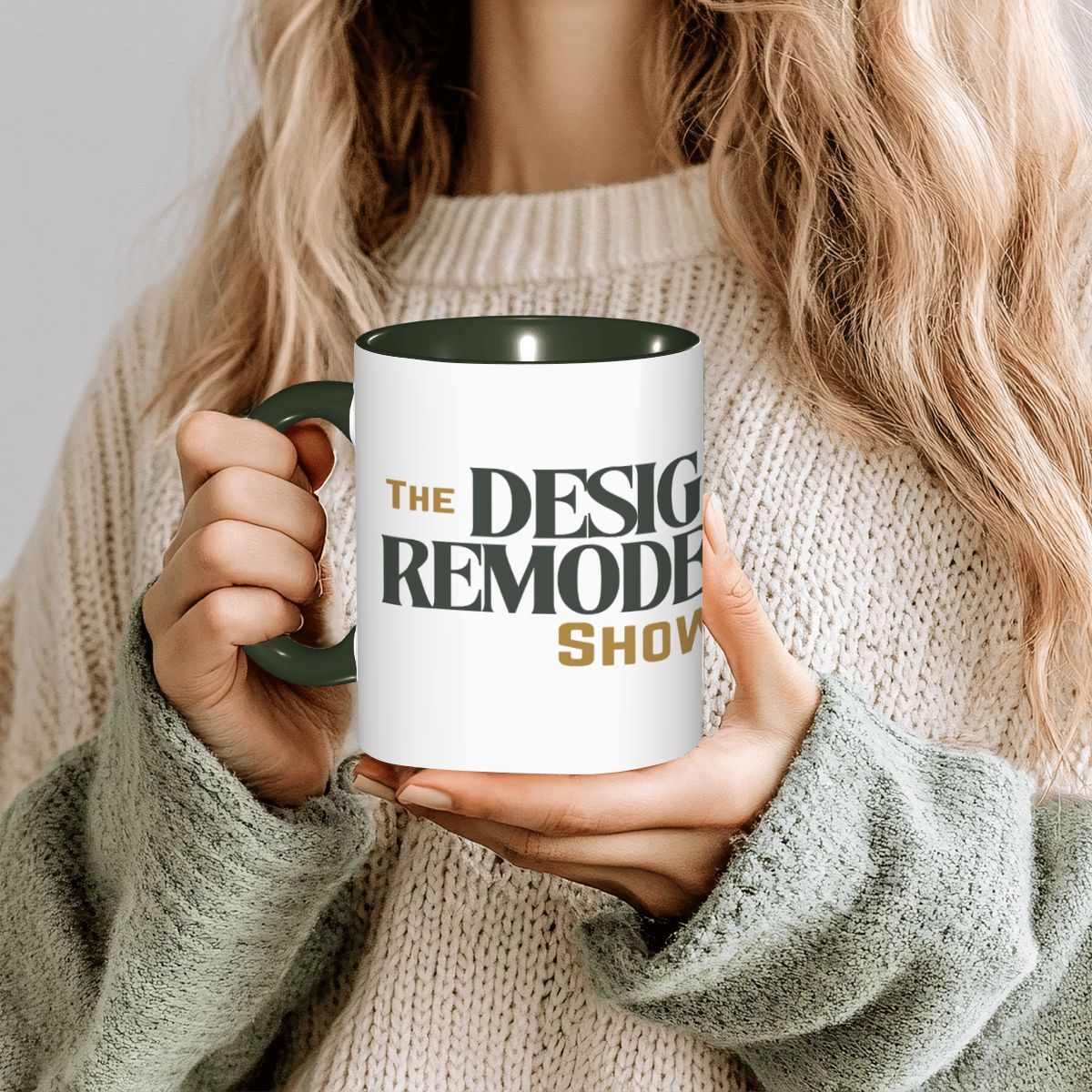 Standard Colorful Coffee Mug (11oz) (Made in USA) The Design amp; Remodeling Show  Sage amp; Brass  2ftx2ft Brand Mark (1)